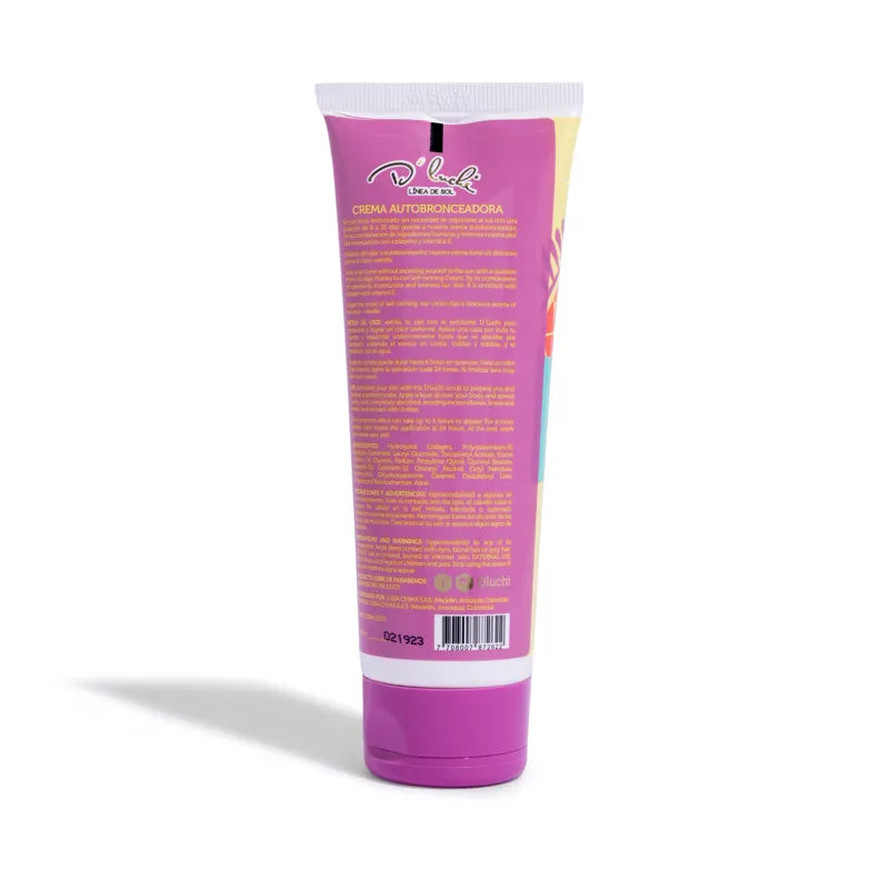 D´LUCHI CREMA AUTOBRONCEADORA 120ML