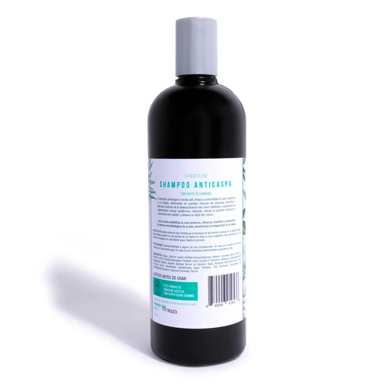 LA RECETA CBD SHAMPOO ANTICASPA 500ML