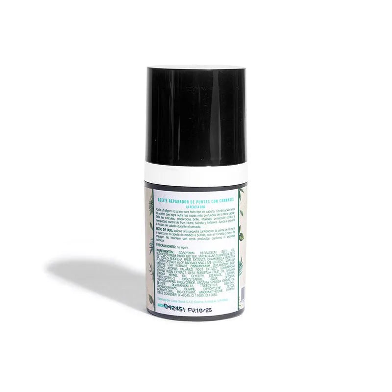 LA RECETA CBD ACEITE REPARADOR DE PUNTAS 30ML