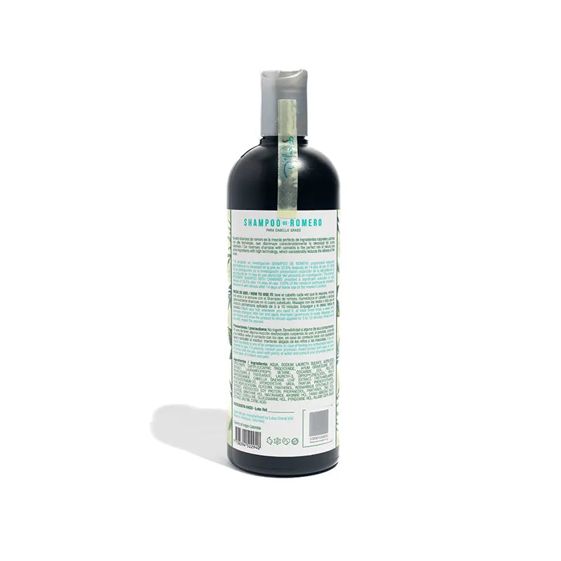 LA RECETA CBD SHAMPOO ROMERO 500 ML