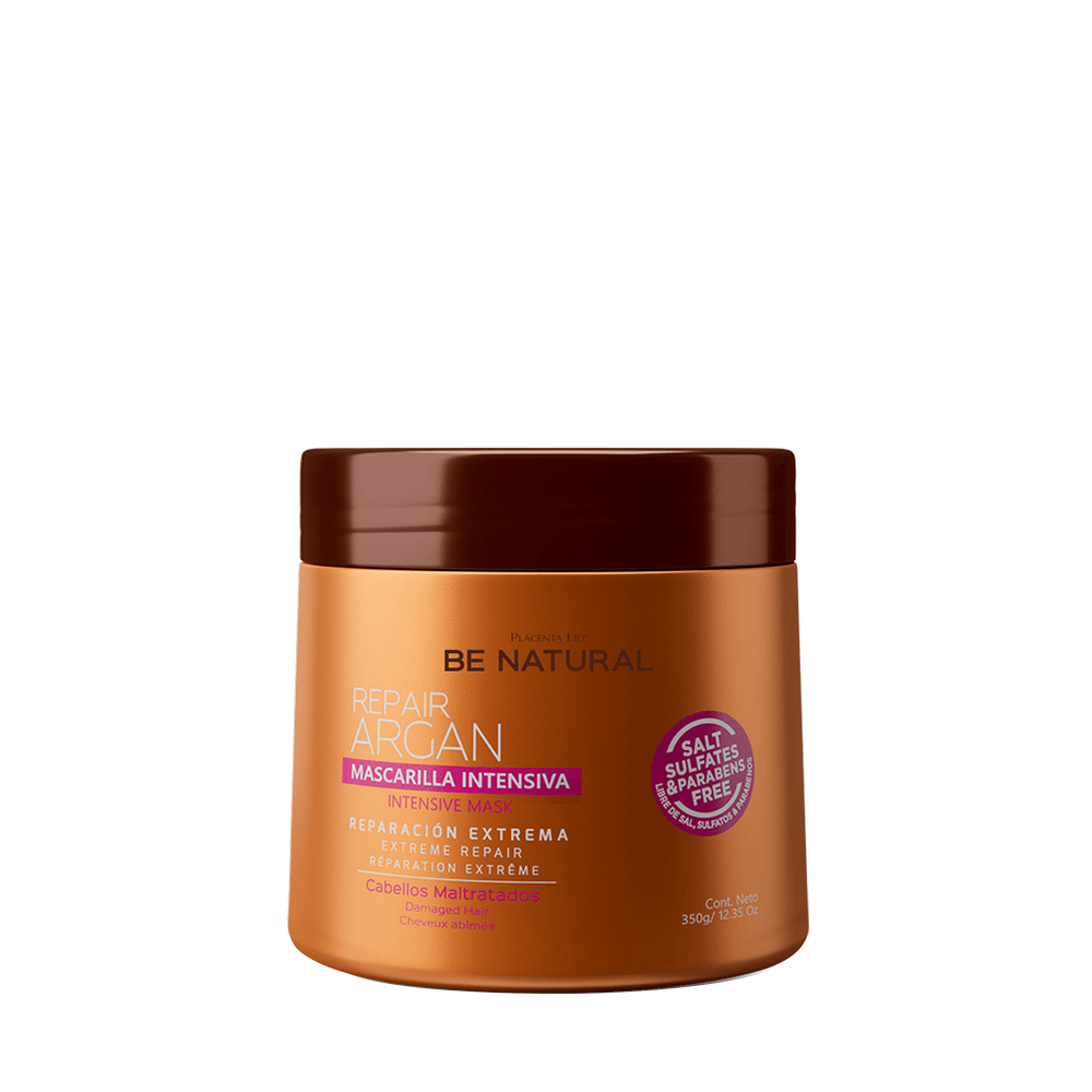 BE NATURAL MASCARILLA REPAIR ARGAN 350ML