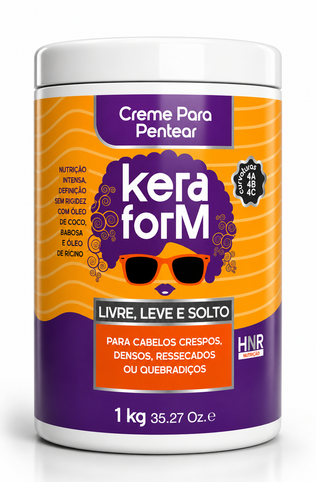 KERAFORM CREMA LIVRE LEVE E SOLTÓ 1KG