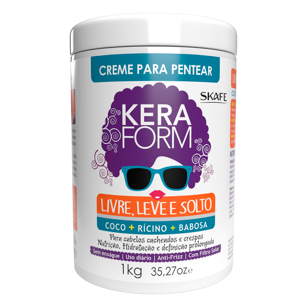 KERAFORM CREMA LIVRE LEVE E SOLTÓ 1KG