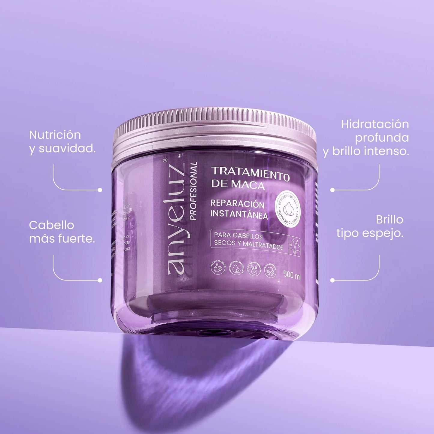 ANYELUZ TRATAMIENTO REPARACION INTENSIVO MACCA 500ML