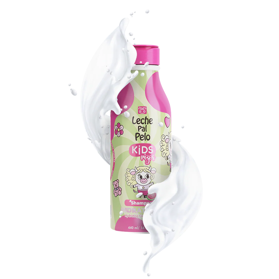 LECHE PAL PELO SHAMPOO HIDRATANTE RIZOS KIDS