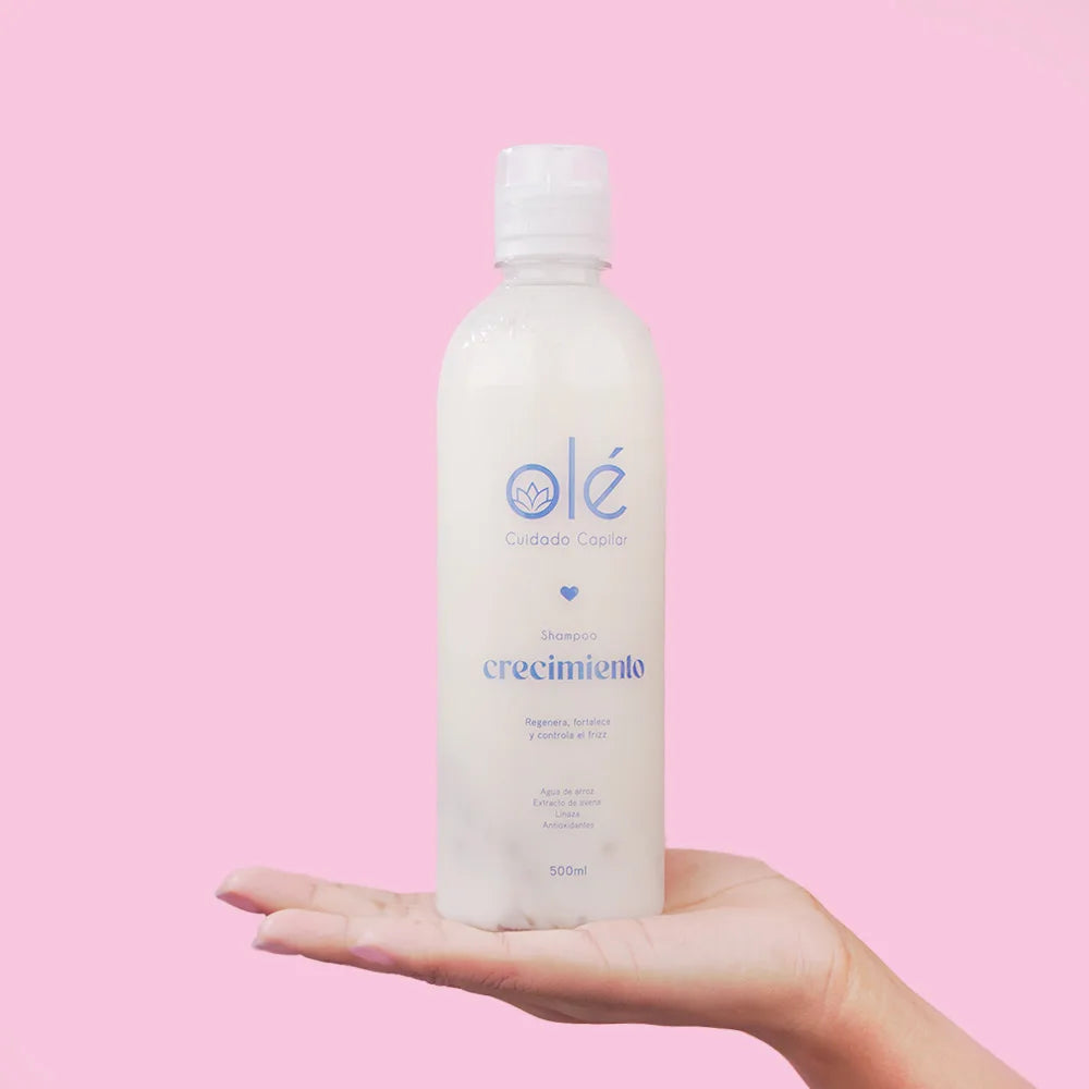 OLÉ SHAMPOO DE CRECIMIENTO REAVILIZANTE DE ARROZ 500ML