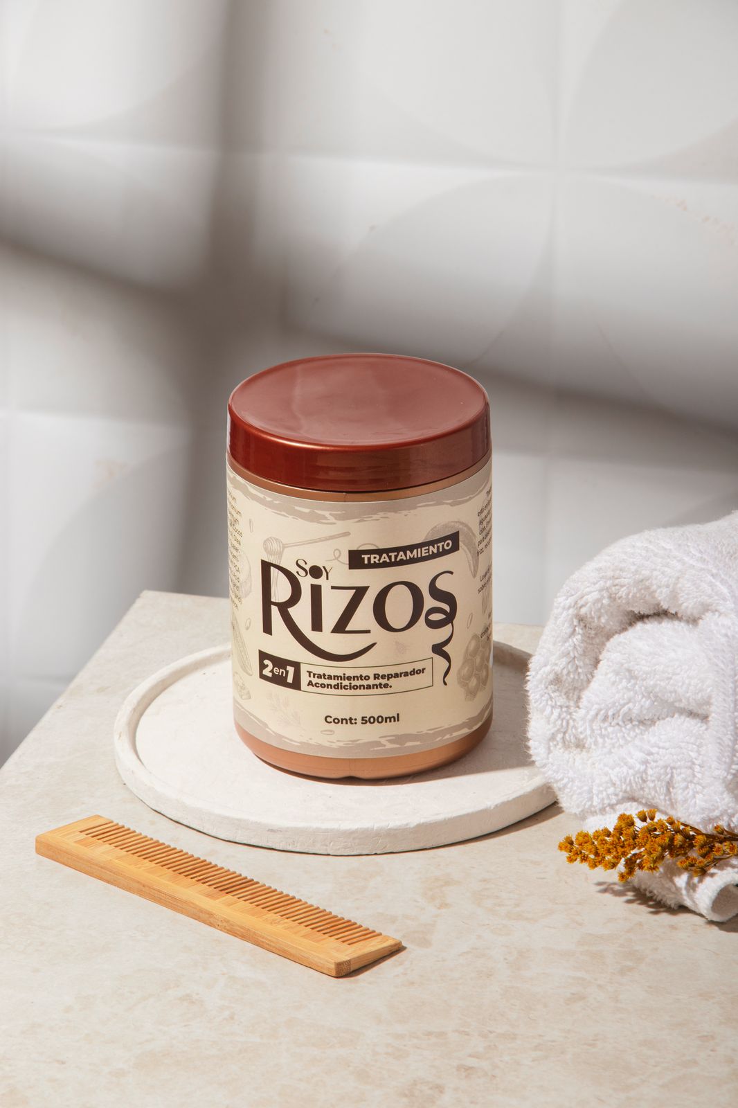 SOY RIZOS TRATAMIENTO REPARADOR ACONDICIONANTE 2 EN 1