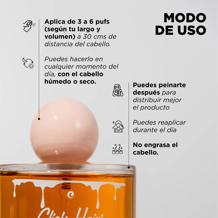 CLICK HAIR PERFUME MIEL 100ML