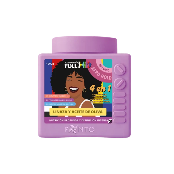 PONTO FULL HD AFRO HOLD 4 EN 1
