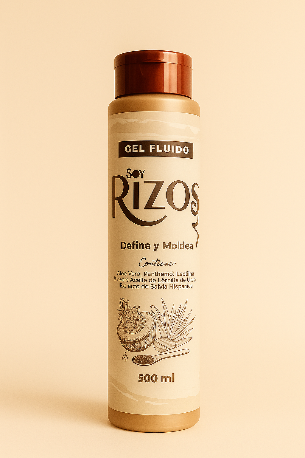 SOY RIZOS GEL FLUIDO 500ML