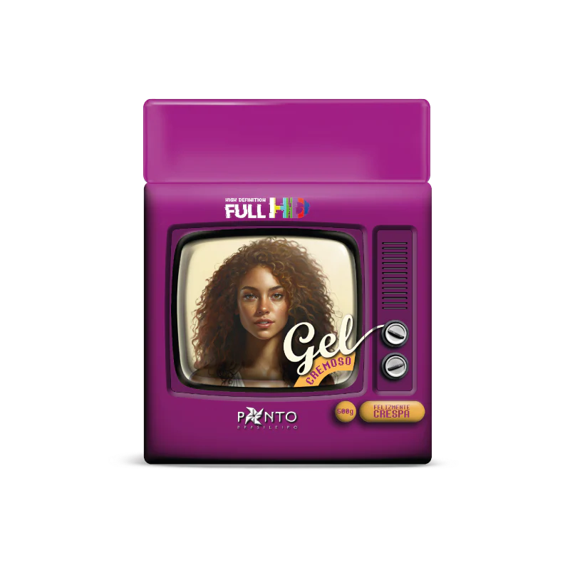 PONTO GEL CREMOSO FELIZMENTE CRESPA HD