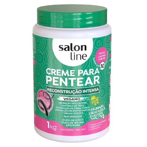 SALON LINE CREMA PARA PEINAR RECONSTRUCCION INTENSA 1KG