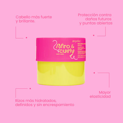 ANYELUZ MASCARILLA REPARADORA HIDRATANTE AFRO & CURLY 500ML