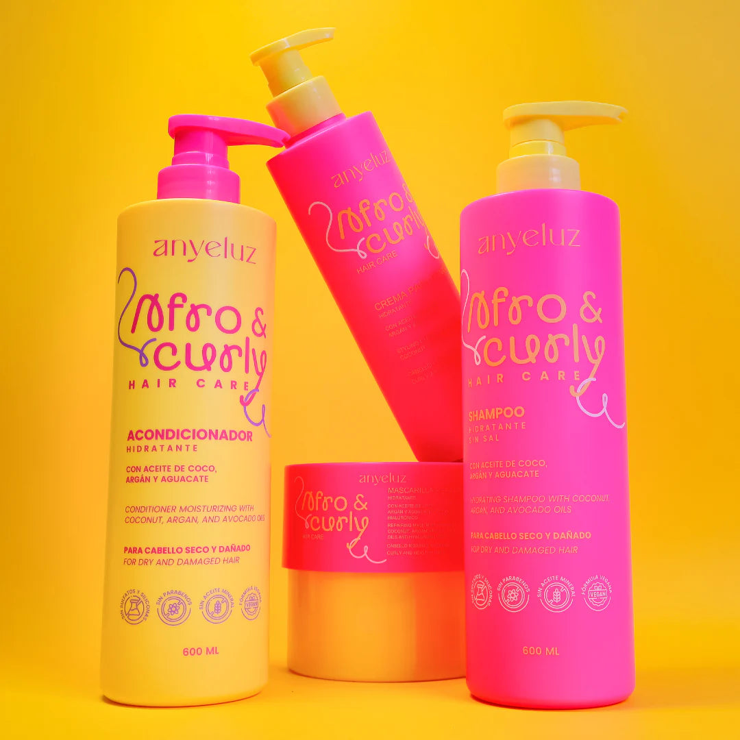 ANYELUZ SHAMPOO AFRO & CURLY600ML