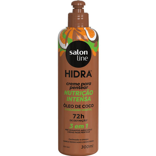 SALON LINE CREMA PARA PEINAR OLEO DE COCO 1KG