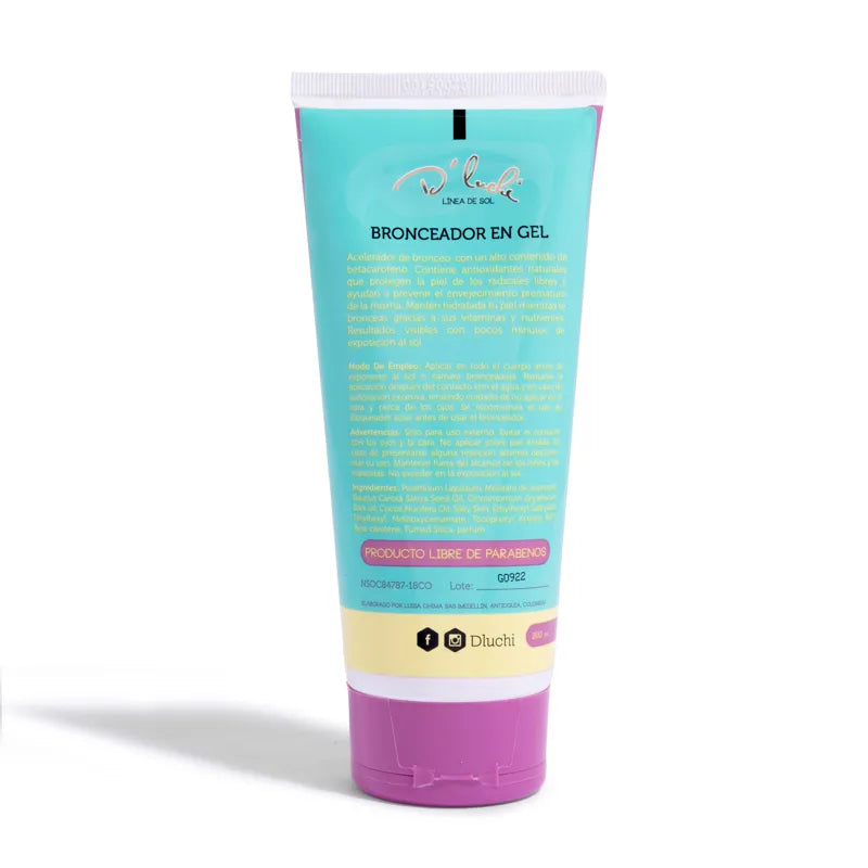 D´LUCHI BRONCEADOR EN GEL 200ML