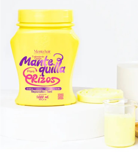 MENTA HAIR MANTEQUILLA RIZOS 3 EN 1 1000ML