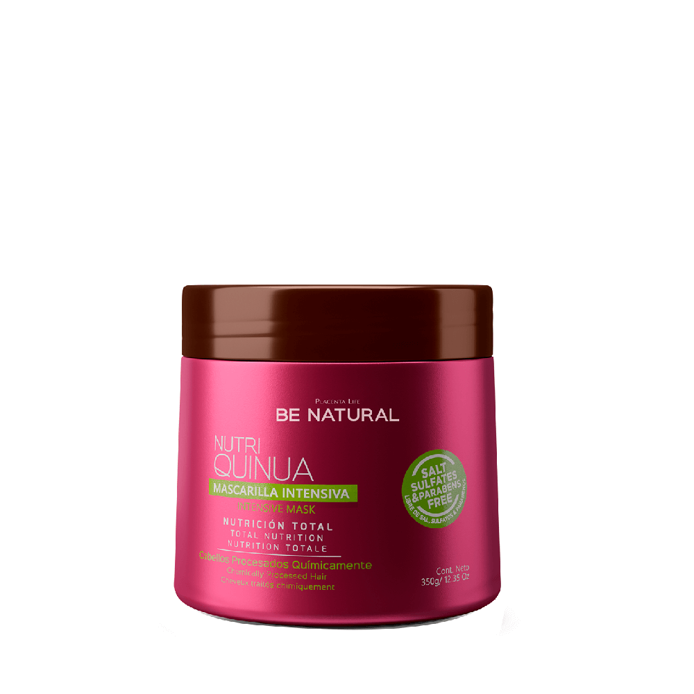 BE NATURAL MASCARILLA NUTRI QUINUA 350ML