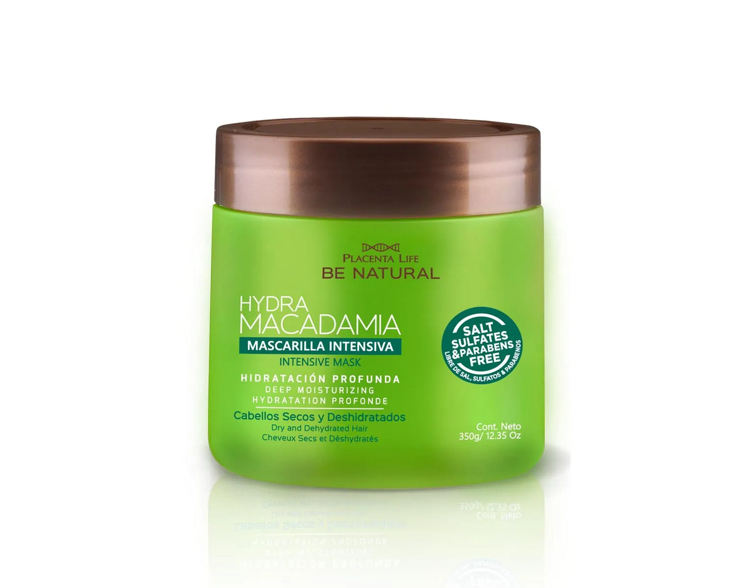 BE NATURAL MASCARILLA HYDRA MACADAMIA 350ML