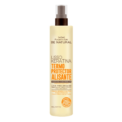 BE NATURAL LISO KERATINA TERMOPROTECTOR 250ML