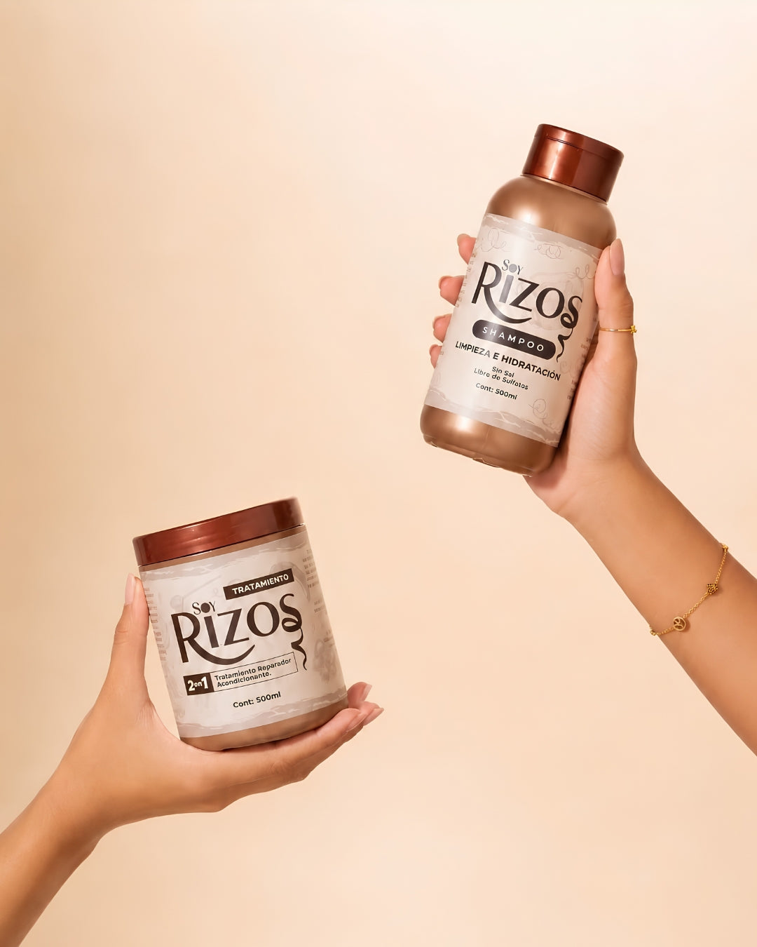 SOY RIZOS TRATAMIENTO ACONDICIONANTE 2 EN 1 500ML