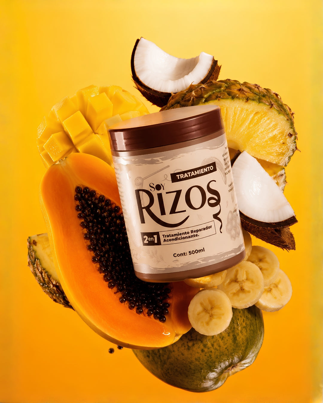 SOY RIZOS TRATAMIENTO ACONDICIONANTE 2 EN 1 500ML