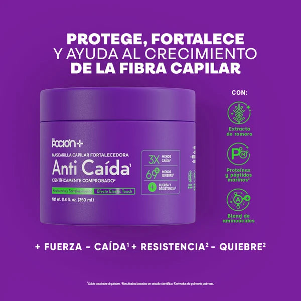 POCION MASCARILLA FORTALECEDORA ANTICAIDA 350ML