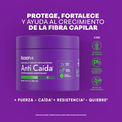 POCION MASCARILLA FORTALECEDORA ANTICAIDA 350ML