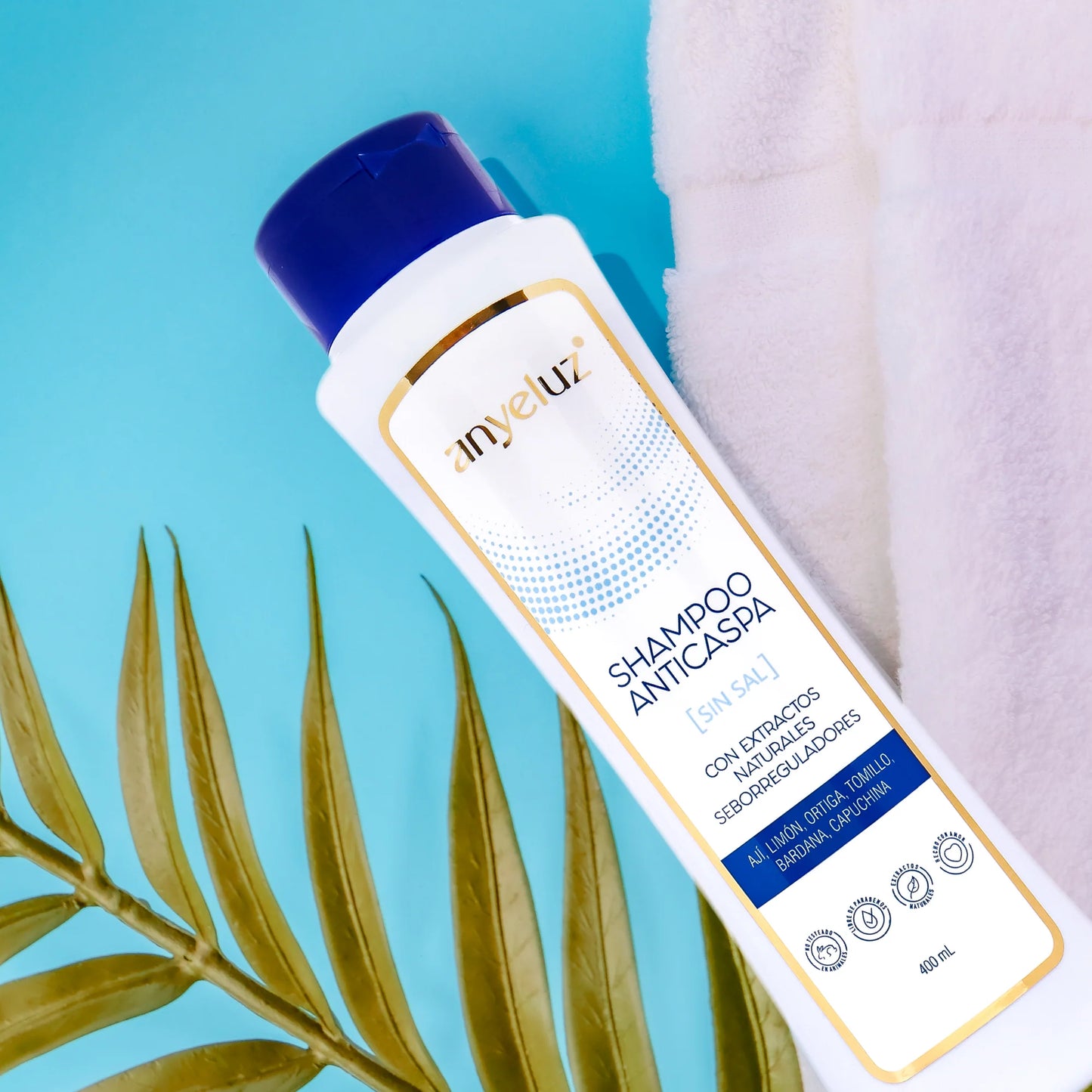 ANYELUZ SHAMPOO ANTICASPA 400ML