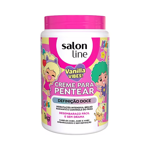 SALON LINE CREMA DE PEINAR DEFINICION VAINILLA 1KG