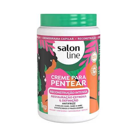 SALON LINE CREMA PARA PEINAR RECONSTRUCCION INTENSA 1KG