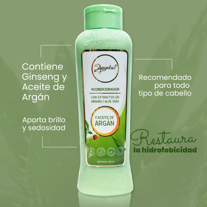 ANYELUZ ACONDICIONADOR ARGAN Y ALOE VERA 500ML