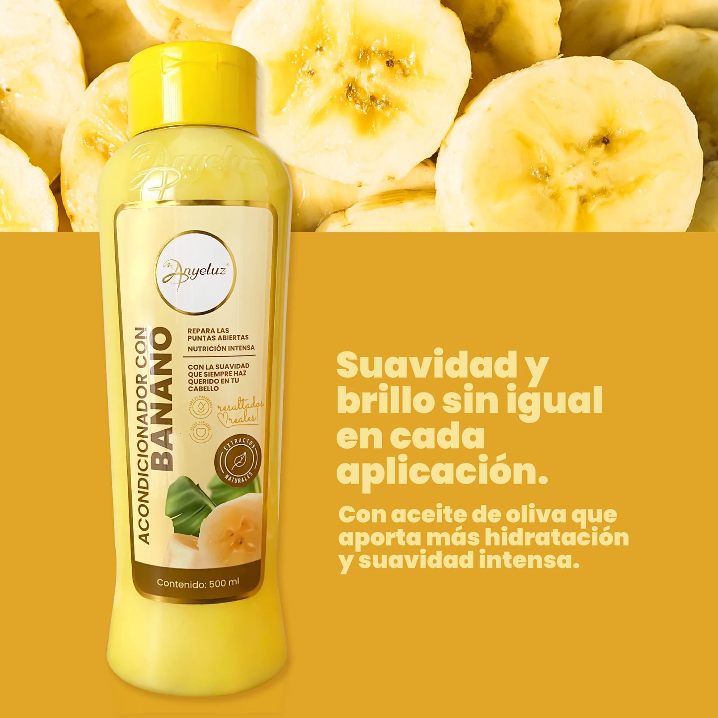 ANYELUZ ACONDICIONADOR BANANO 500ML