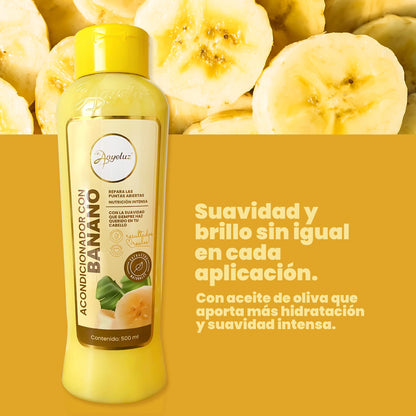 ANYELUZ ACONDICIONADOR BANANO 500ML
