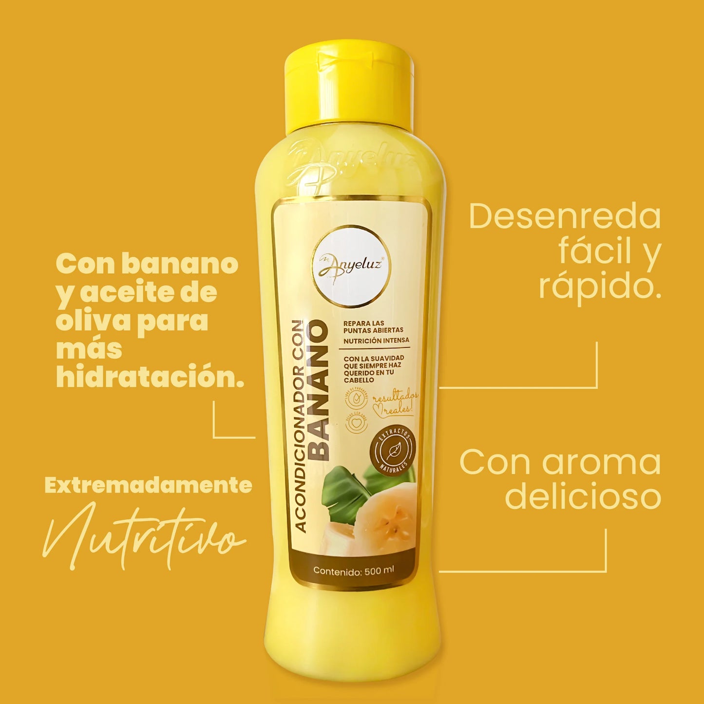ANYELUZ ACONDICIONADOR BANANO 500ML
