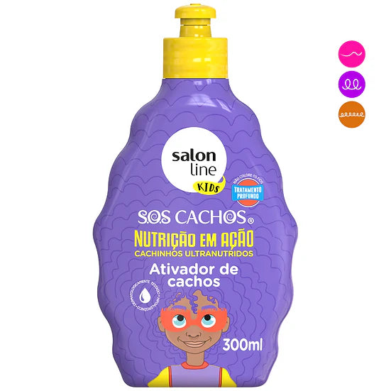 SALON LINE ACTIVADOR DE CACHOS KIDS 300ML