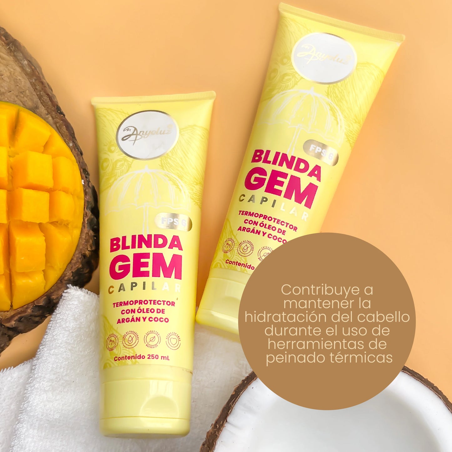 ANYELUZ BLINDAGEM TERMOPROTECTOR 250ML