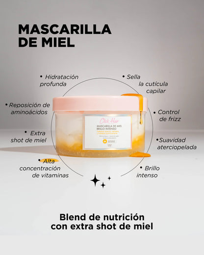 CLICK HAIR MASCARILLA DE MIEL 300ML