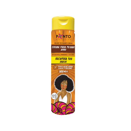 PONTO CREMA PARA PEINAR AFRO 300ML