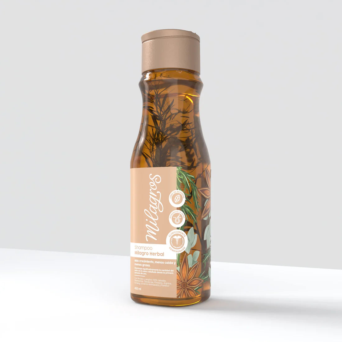 MILAGROS SHAMPOO HERBAL 450ML