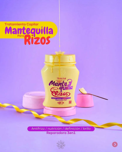 MENTA HAIR MANTEQUILLA RIZOS 3 EN 1 1000ML