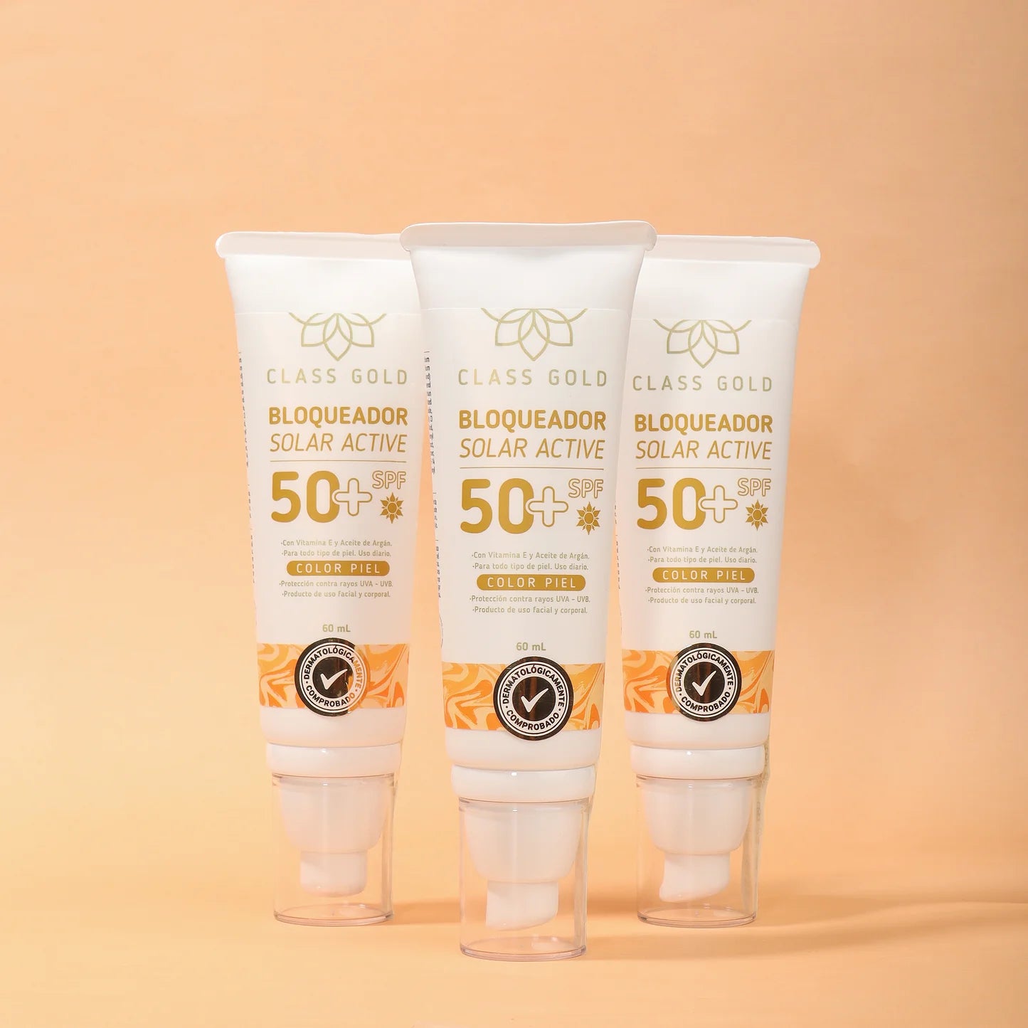 CLASS GOLD BLOQUEADOR SOLAR COLOR PIEL 60ML