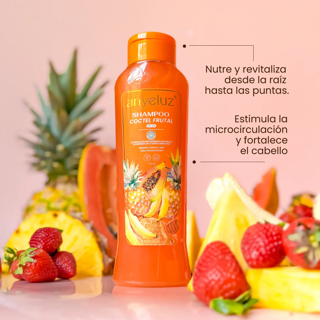 ANYELUZ SHAMPOO COCTEL FRUTAL 500ML