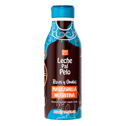 LECHE PAL PELO MASCARILLA NUTRITIVA RIZOS Y ONDAS
