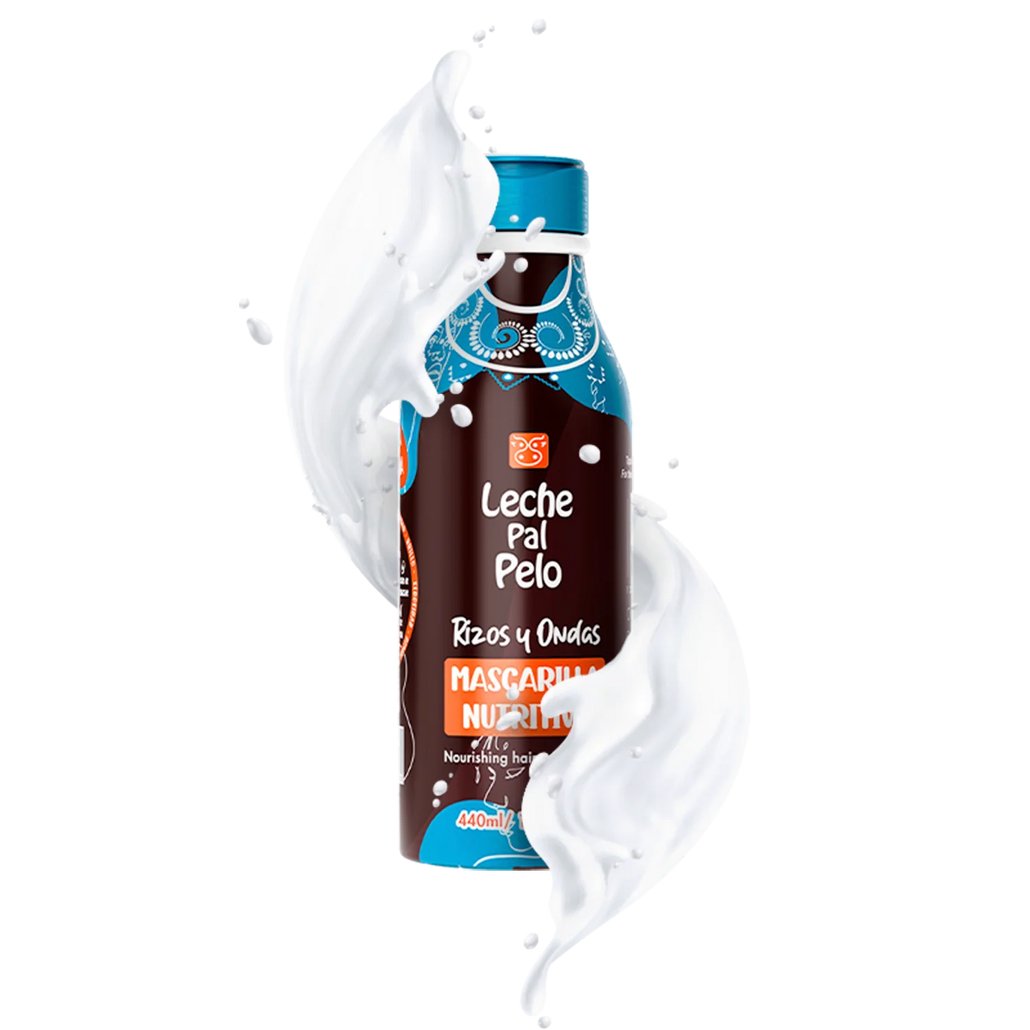 LECHE PAL PELO MASCARILLA NUTRITIVA RIZOS Y ONDAS