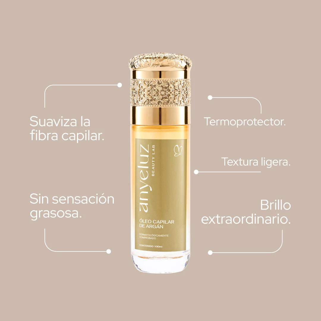 ANYELUZ OLEO CAPILAR DE ARGÁN 100ML
