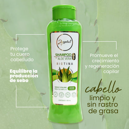 ANYELUZ SHAMPOO DE ALOE VERA