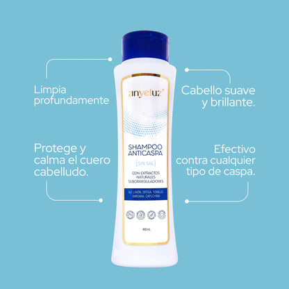ANYELUZ SHAMPOO ANTICASPA 400ML