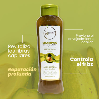 ANYELUZ SHAMPOO CON AGUACATE 500ML