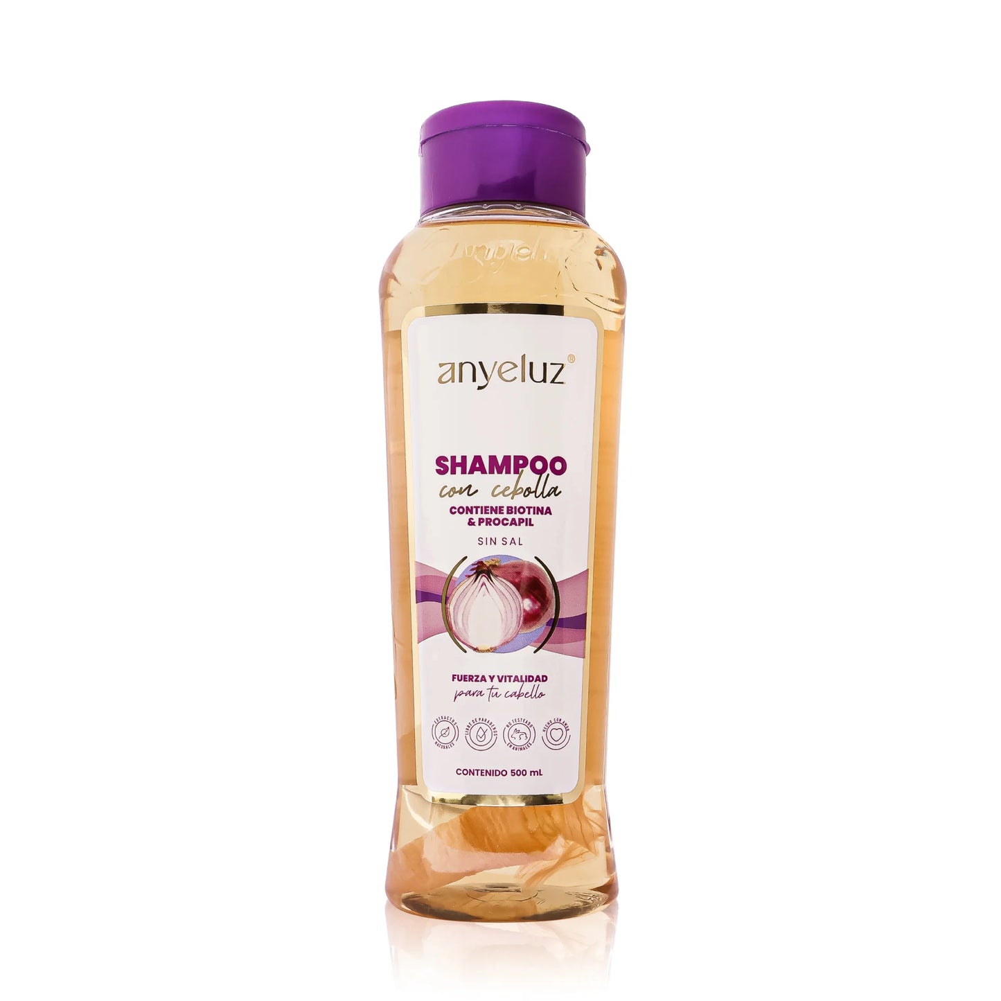 ANYELUZ SHAMPOO DE CEBOLLA 500M